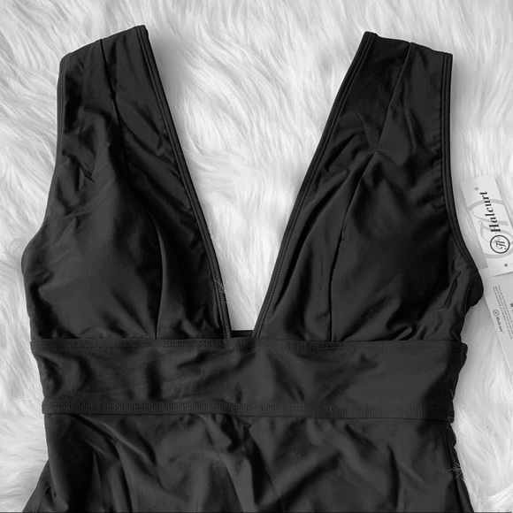 New Halcurt Deep Plunge Swimsuit Size Large - Picture 4 of 5